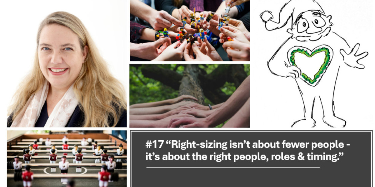 #17 Right-sizing isn’t just about fewer people - it’s about the right people, roles and leadership capability.
